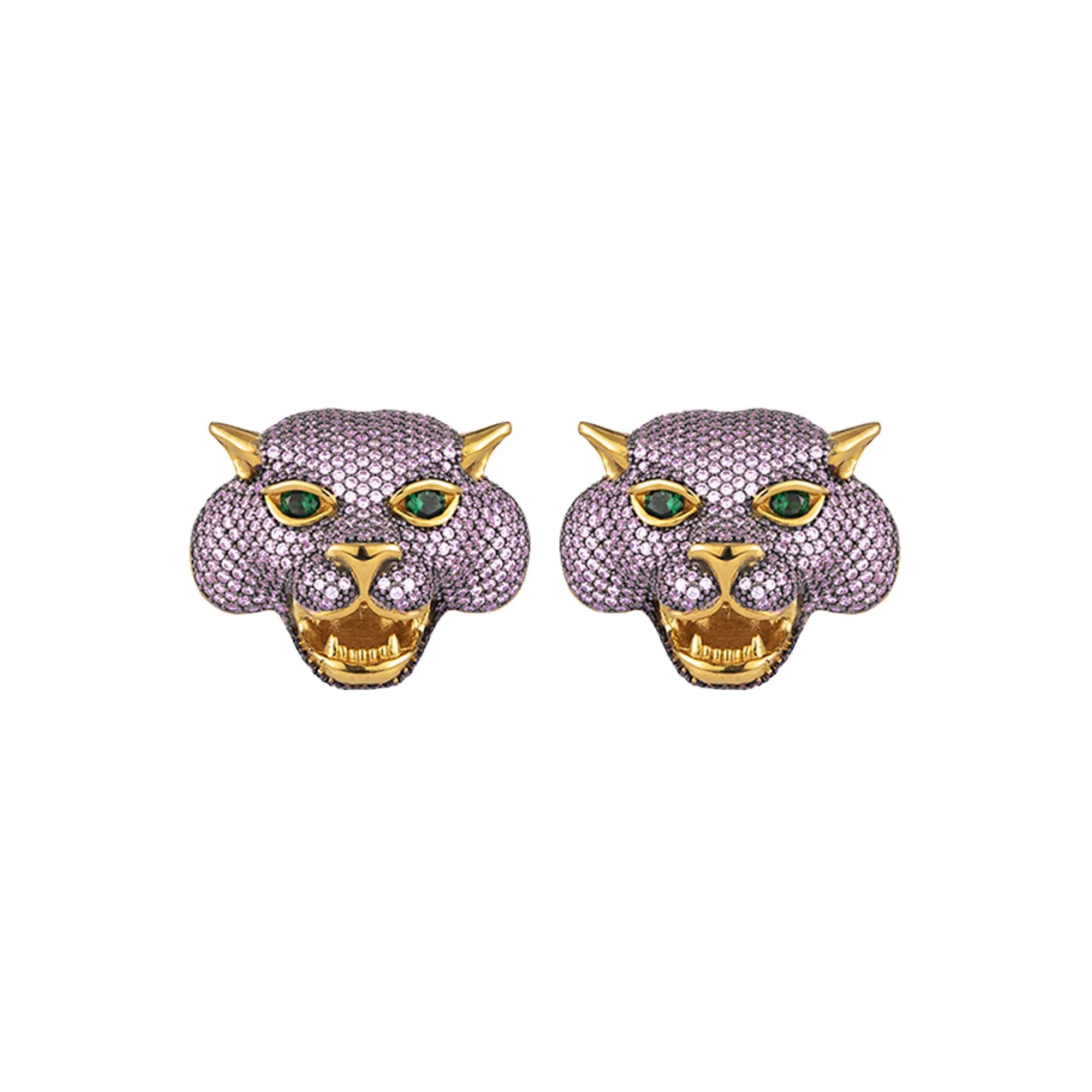 CRAZY CAT EARRINGS