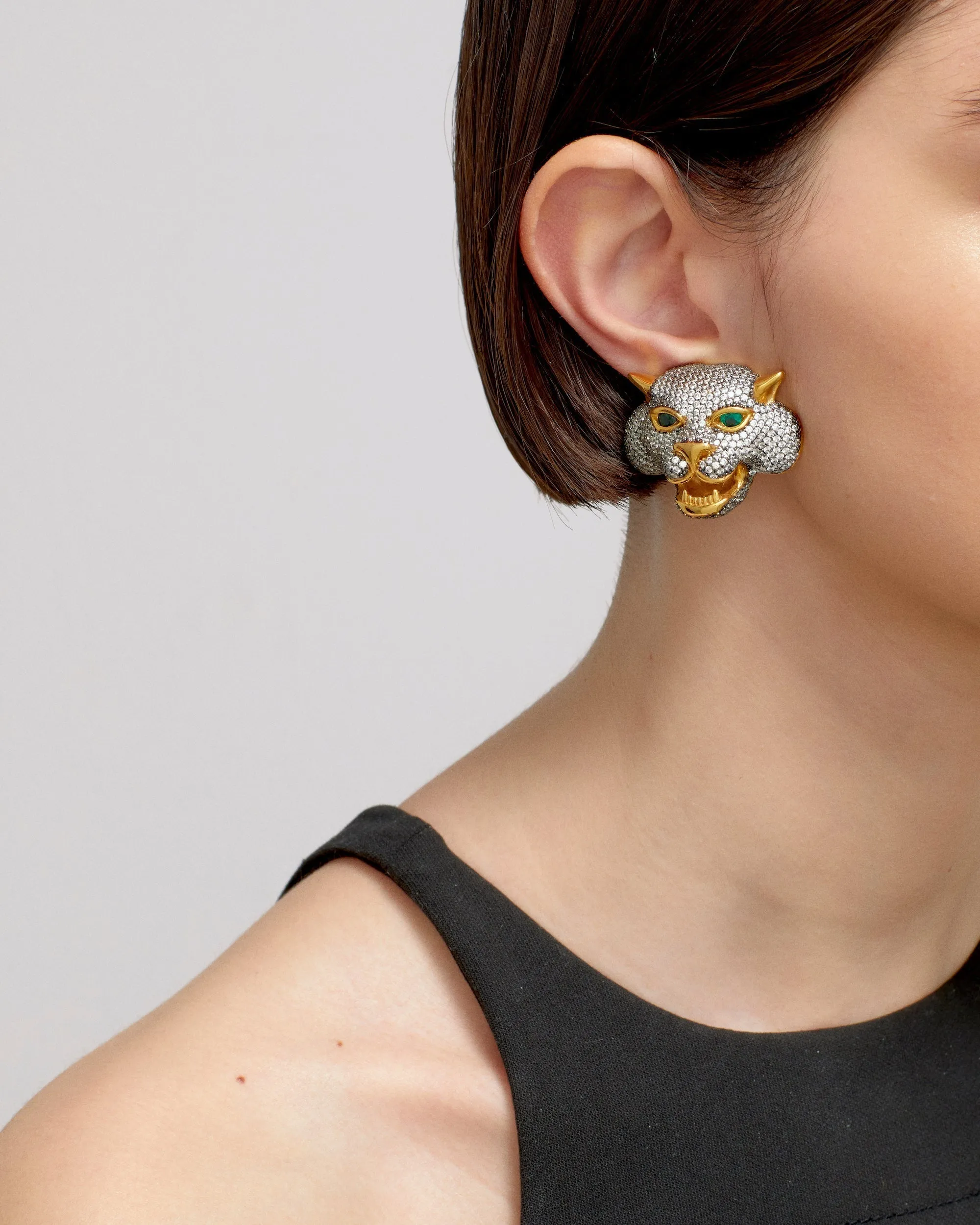 CRAZY CAT EARRINGS