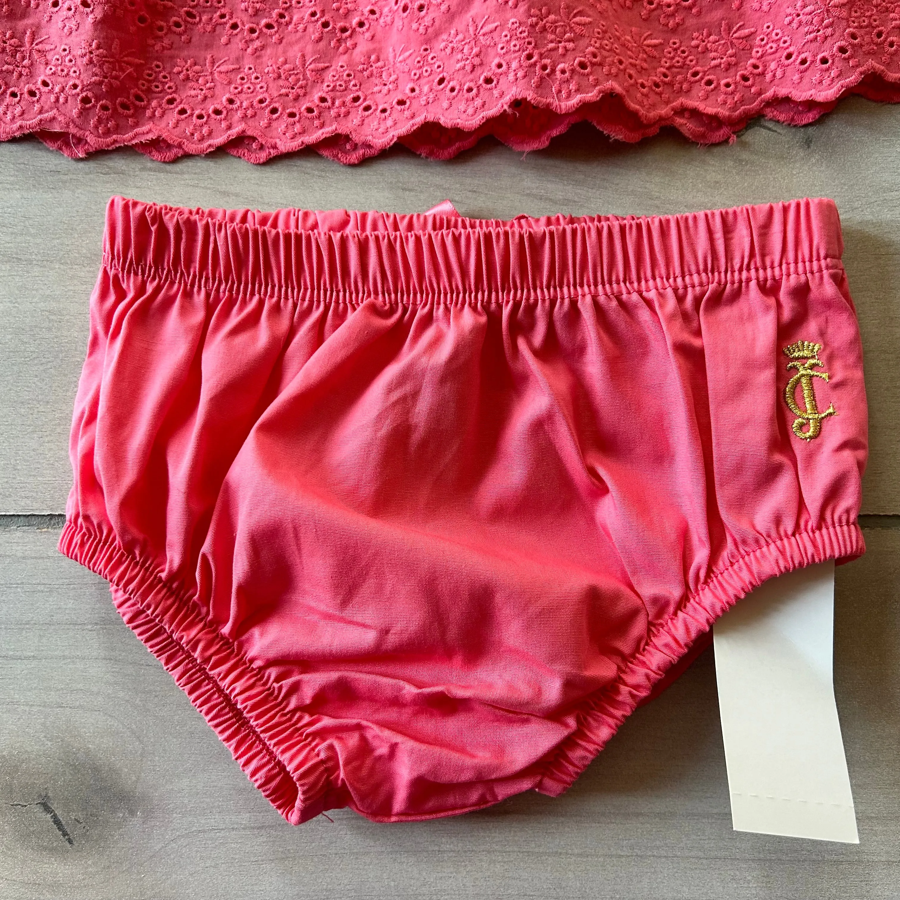 NWT Juicy Couture Coral Dress & Bloomer