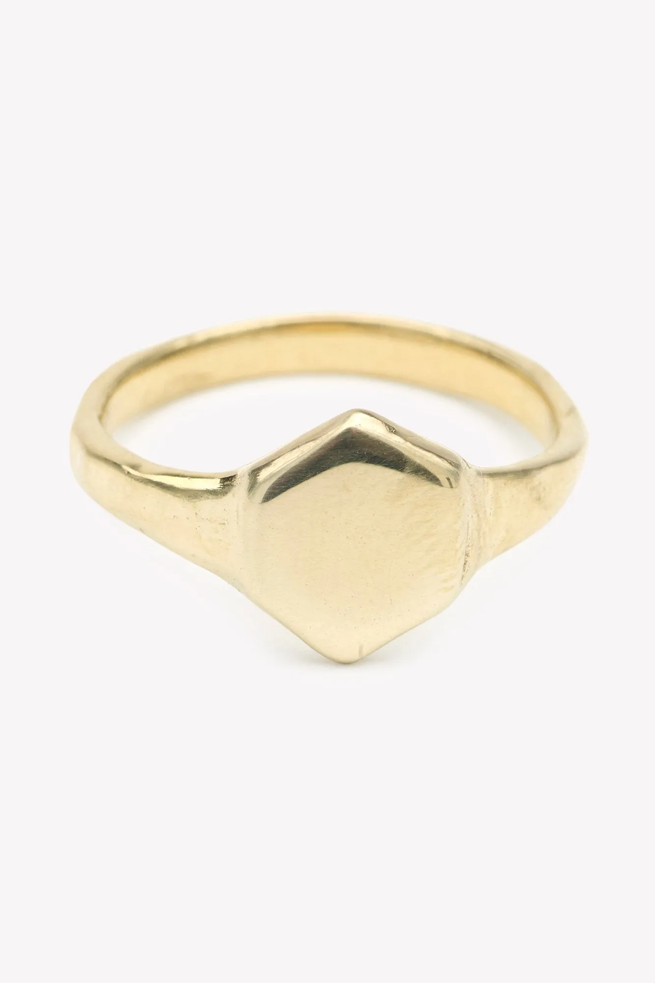 Odette Hex Signet Ring